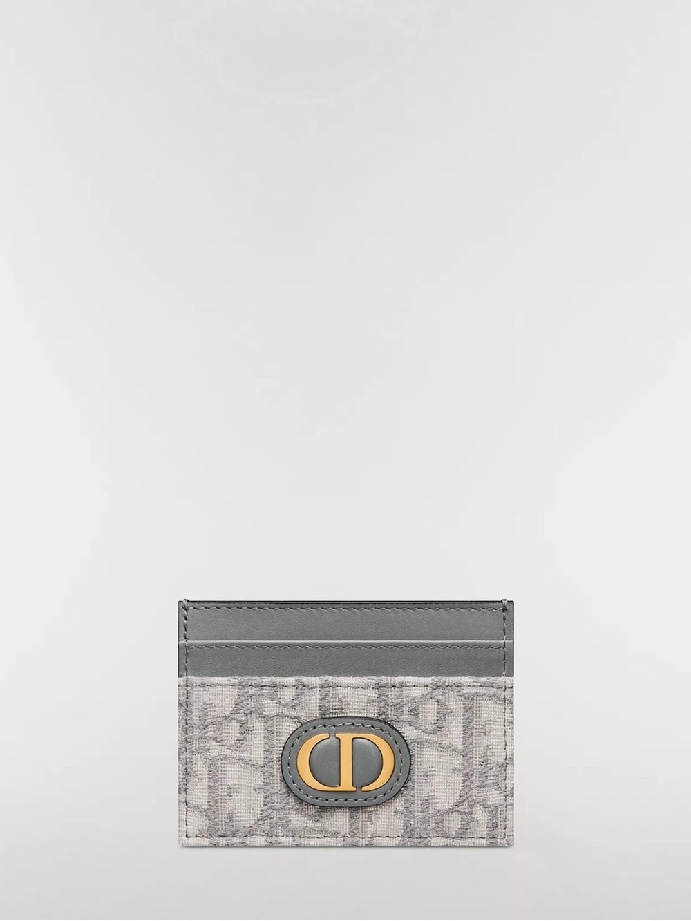 DIOR | ✨NEW✨ 30 Montaigne Freesia Card Holder in Gray Dior Oblique Jacquard